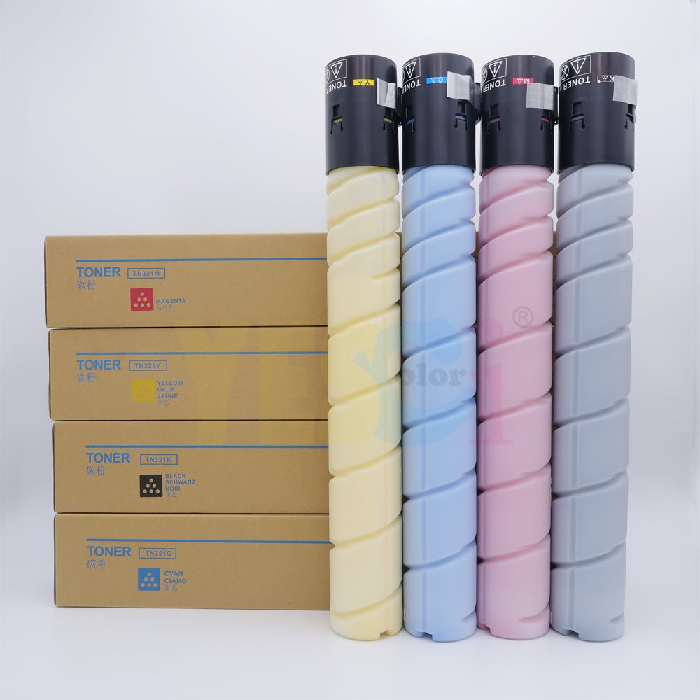 Yes-Colorful TN321 TN-321TN 321 High Quality copier toner cartridge for Konica Minolta Bizhub C224/284/364/c7822/7828