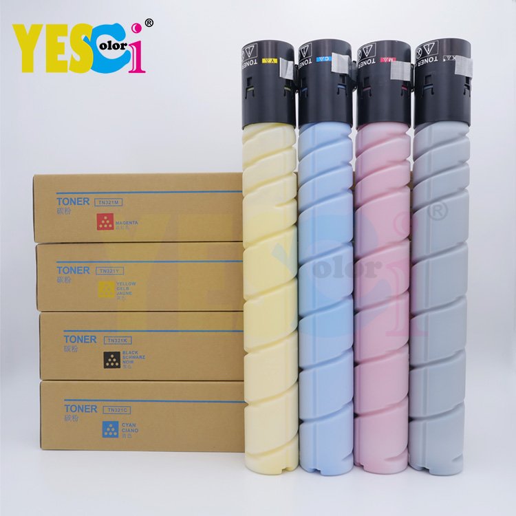 Yes-Colorful TN321 TN-321TN 321 High Quality copier toner cartridge for Konica Minolta Bizhub C224/284/364/c7822/7828