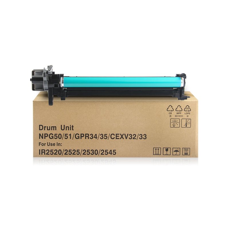 Compatible NPG-51 G51 NPG51 Drum Unit for Canon Ir 2535/2545/2520/2525/2530 Imaging Unit Black Full 1 PCS 18 Months Canon,canon