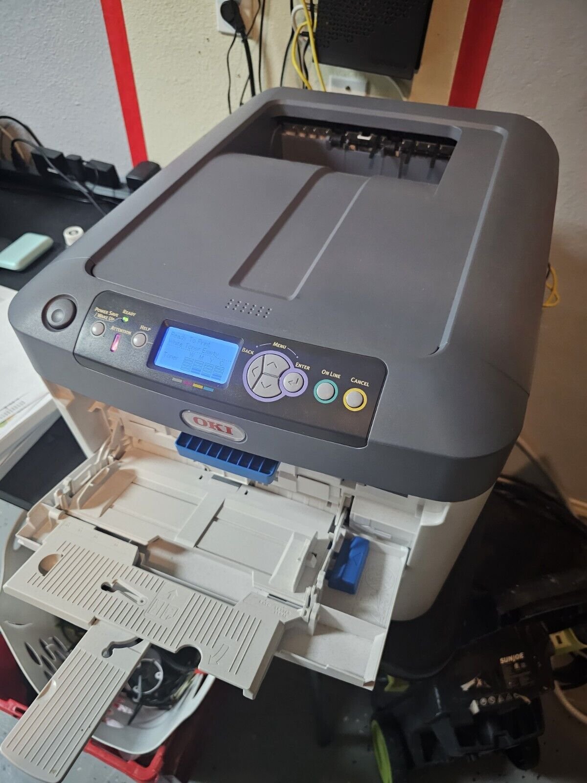 Renovation dtf printerOKI C711 C712color laser printing laser printer office commercial printer automatic two-sided printing