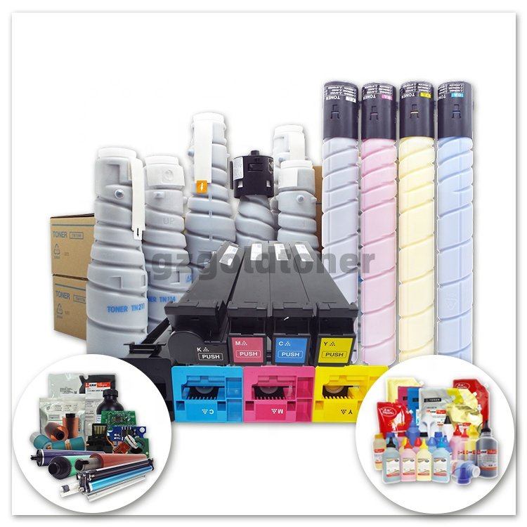 Factory Wholesale DV512 Developer Cartridge For Konica Minolta Bizhub C454 C554 454e 554e Copier TN512 TN513 0 TD Cartridge