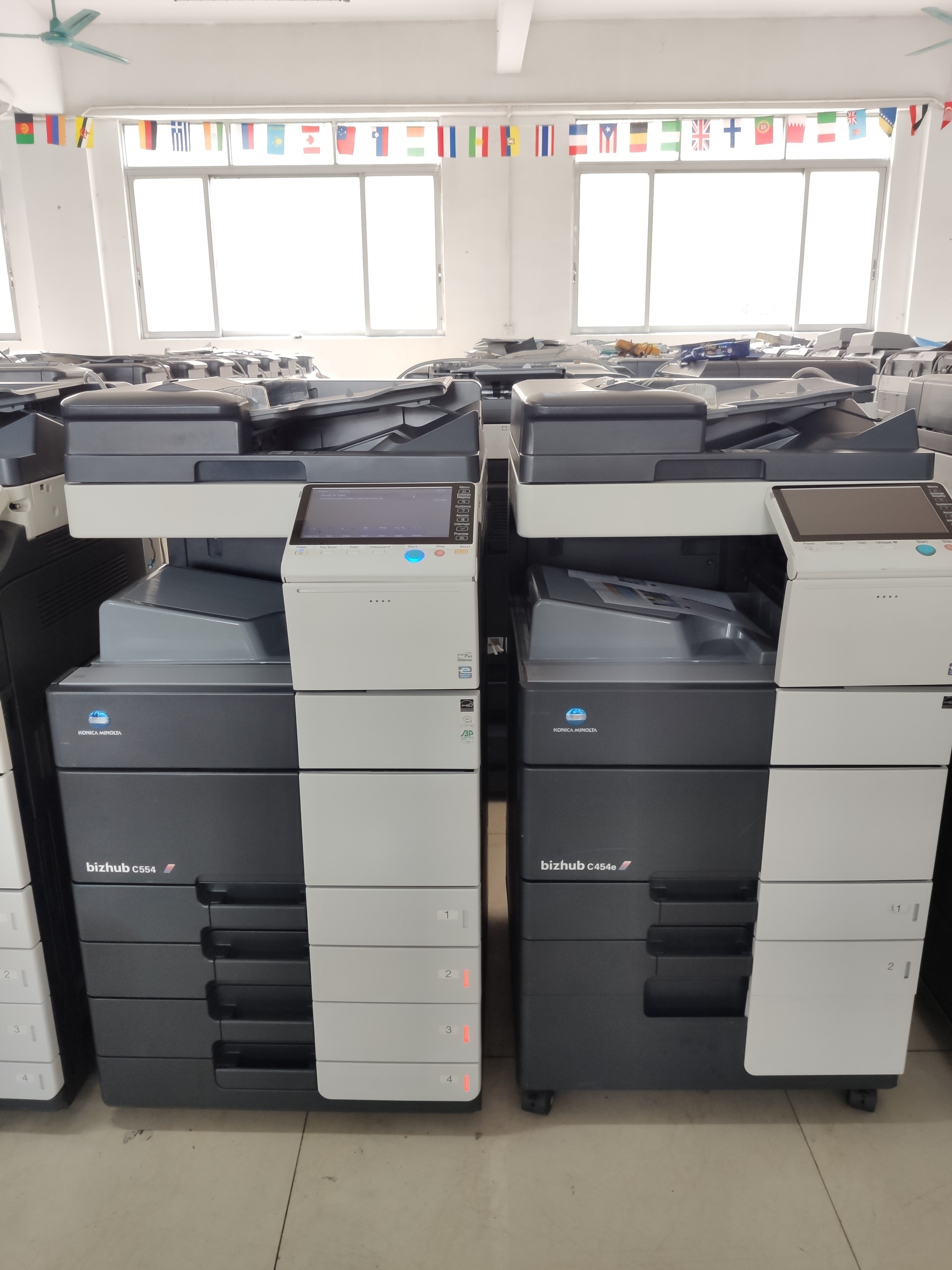 Hot Sell Copiers Machine Multifunctional Photocopier For Konica Minolta bizhub C554 C554e Color Photocopier