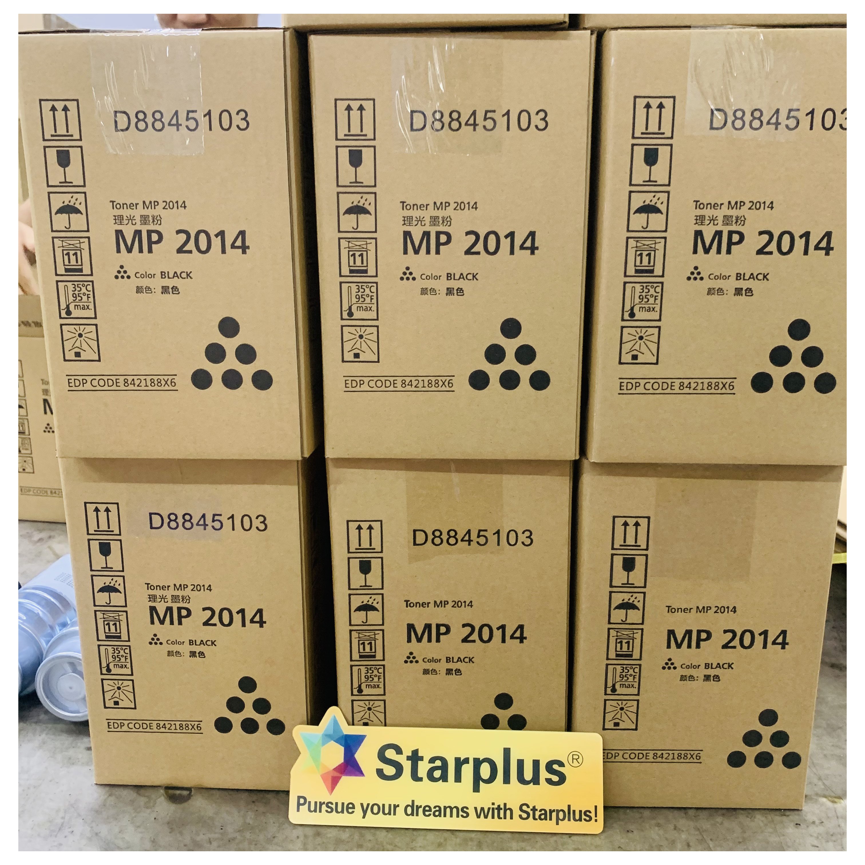 Starplus hot sale Black refill powder MP2014 MP2014HS MP2014C toner cartridge for ricoh MP2014/D/AD/EN/M2700/M2701/IM2702 copier