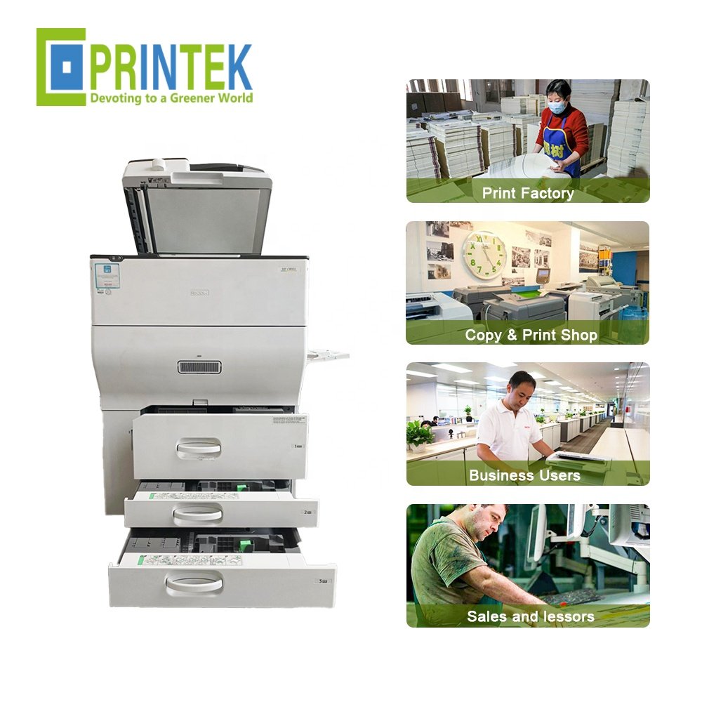 High Speed Printing Machine A6 A4 A3 Refurbished Printer For Ricoh MP C8003 Used Copier