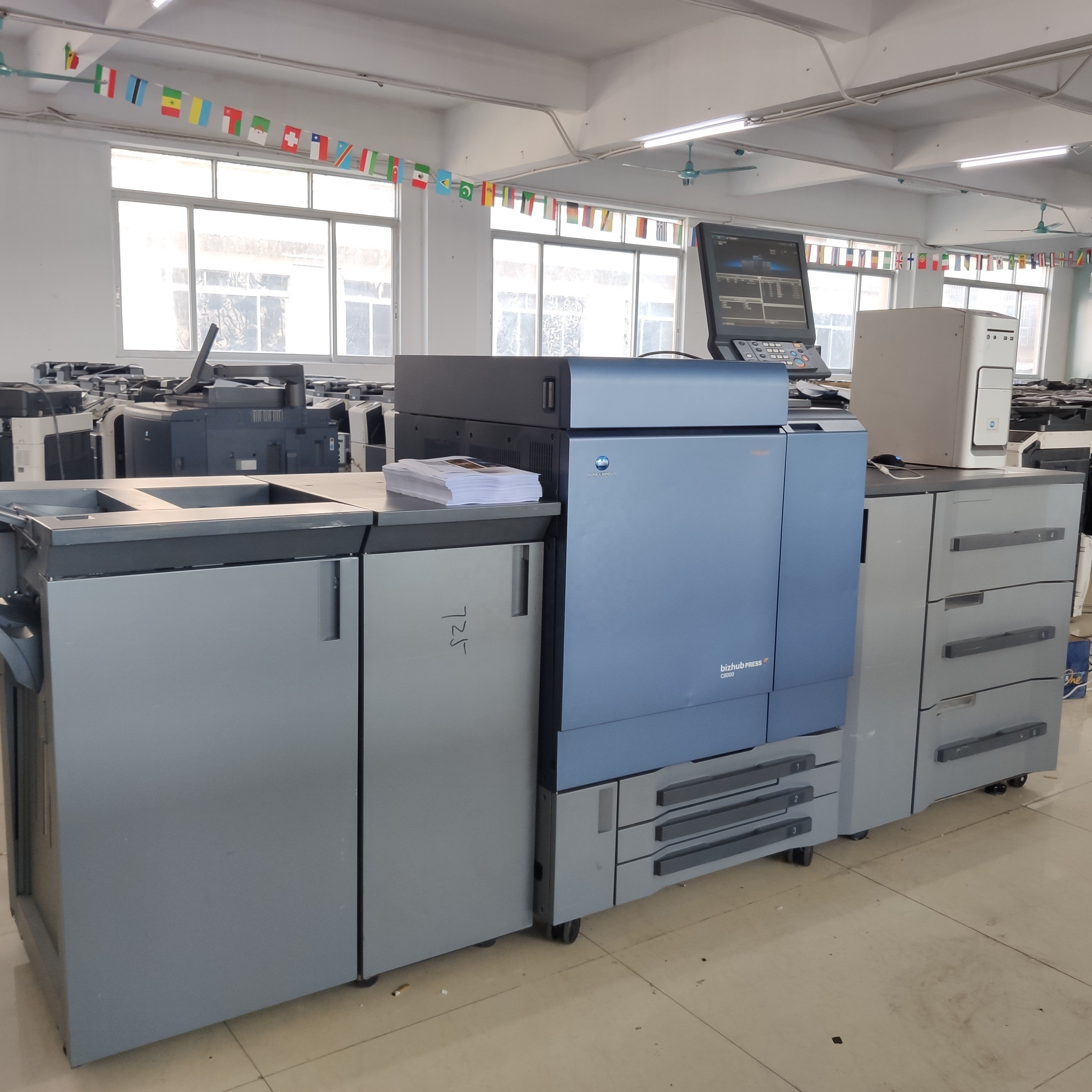 Used Copier Pro Machine photocopier Konica Minolta BIZHUB PRO C8000