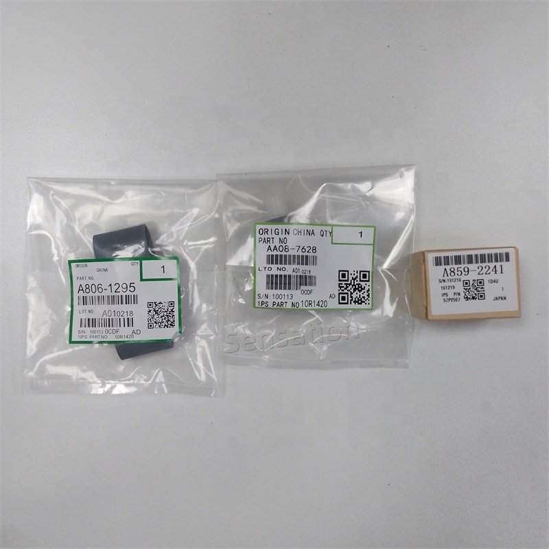 A806-1295 A859-2241 AA08-7628 Compatible ADF Pickup Roller Kit for Ricoh Aficio MP 2554 3054 4054 5054 Copier Machine