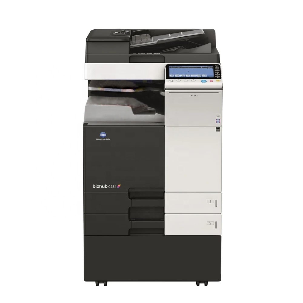 KM Photocopier Machine Brand Used Copier Konica Minolta for Bizhub C364e C284 C224e Laser Printer
