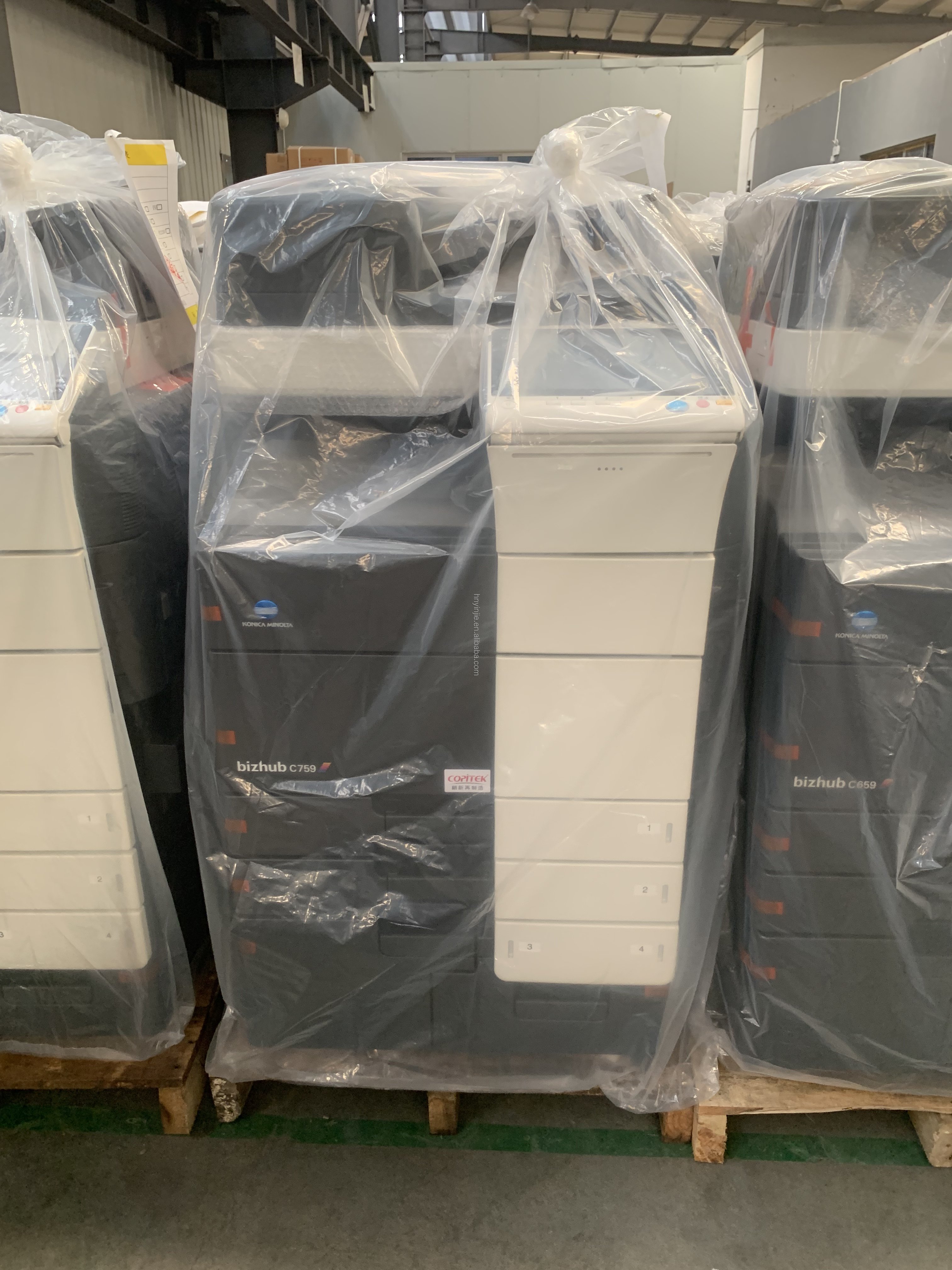 Office Photocopier Full Color Used Copier for Konica Minolta Bizhub BHC754 All-In-One Second Hand Color Photo Coping Printer