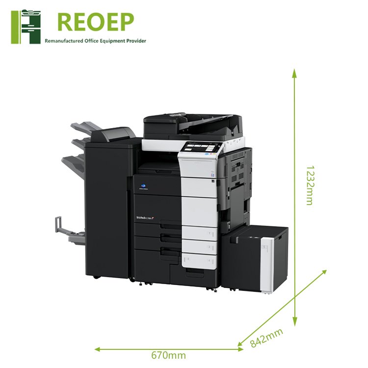 REOEP A3 Laser Printer Refurbished Copiers Photocopier Machine For Konica Minolta Bizhub C659 C759