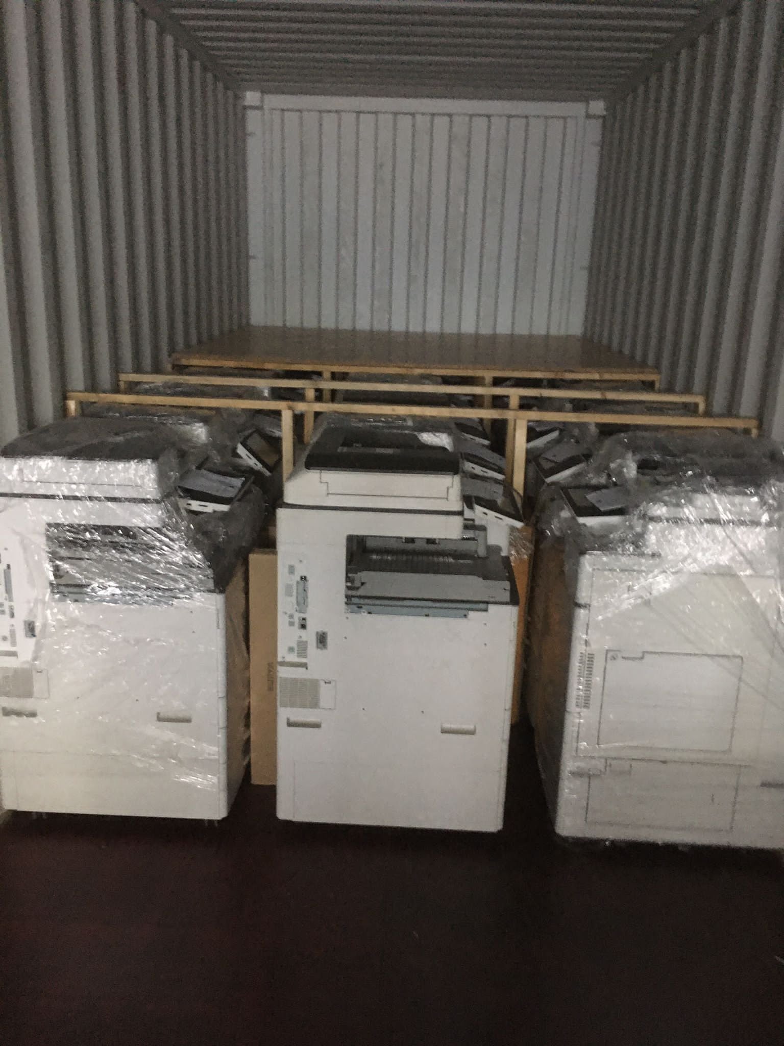 Full Container of 120x Used Ricoh Aficio MP C2004/2504/3004/3504/4504/5504/6004