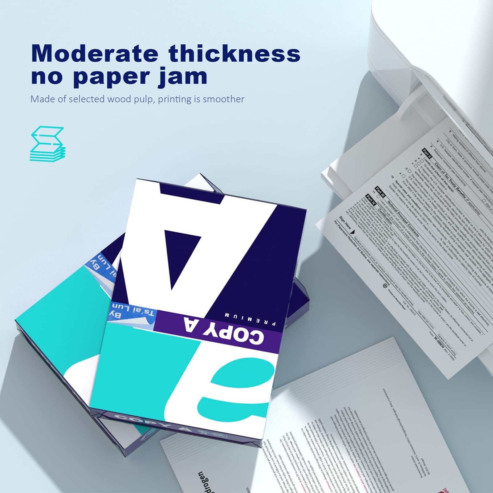 A4 Paper Premium Quality Color Oem Brand 70gsm 75gsm 80gsm A4 Hard Copy Bond Paper Draft Double White Printer Office Copy Paper