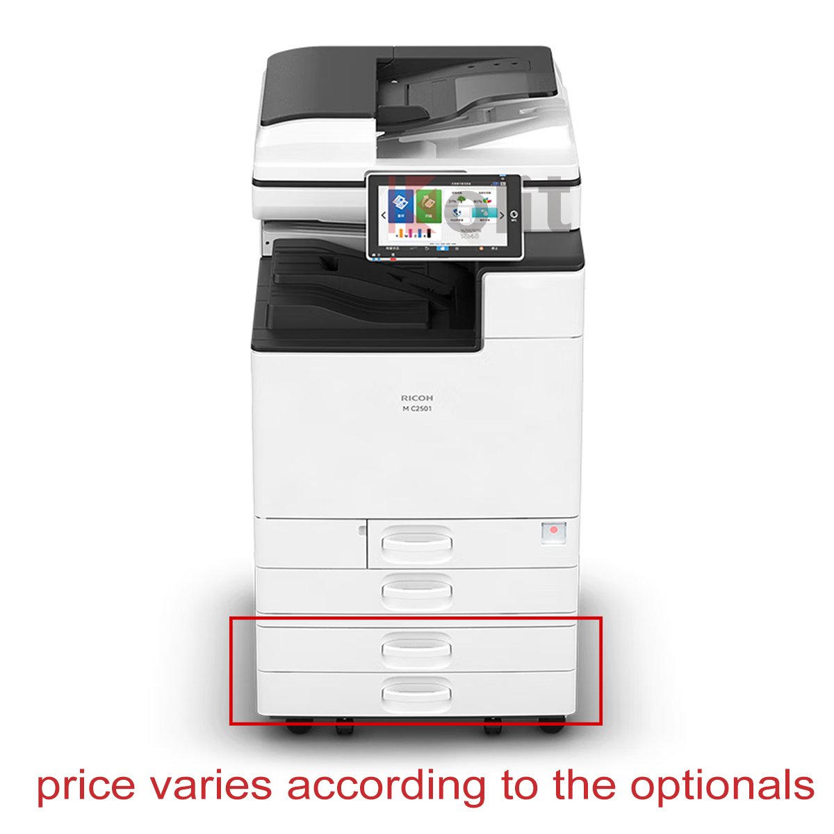 Hot Sale Customized A3 Color Photocopier Laser Printer Copier Scanner All In One MC2501 For Ricoh Digital Copier Machine MPS