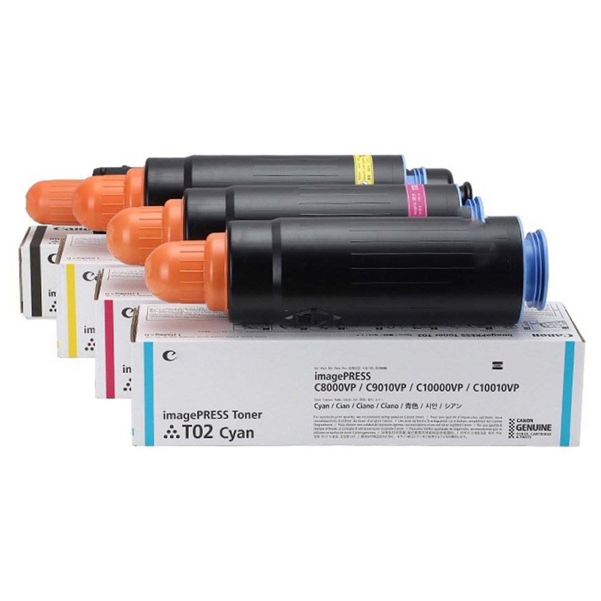 Japan Original T02 Color Toner Cartridge For Cannon image PRESS C8000vp C10000vp C8000 C10000 Copier Toner tonnner