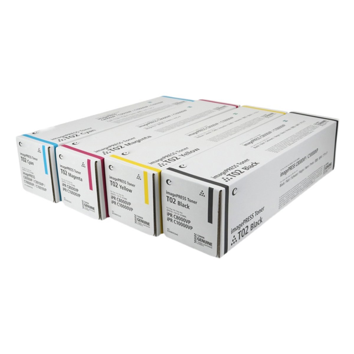 Japan Original T02 Color Toner Cartridge For Cannon image PRESS C8000vp C10000vp C8000 C10000 Copier Toner tonnner