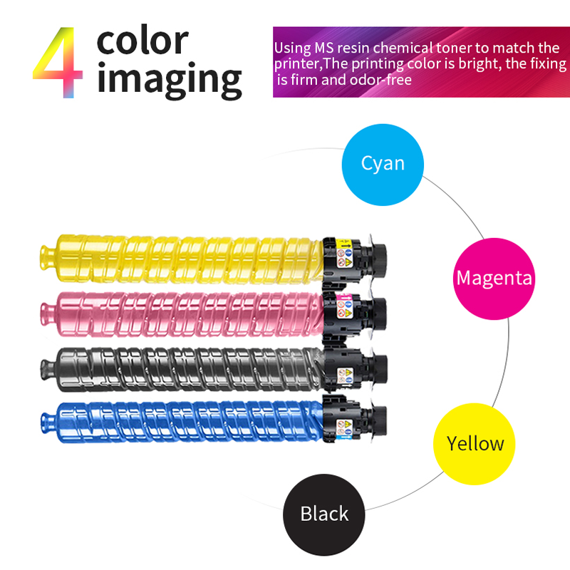 Wholesale Color Toner Compatible for Ricoh MPC6003 C3003 C3503 C4503 C5503 C3004 C6004 C3504 C4504 C5504 Copier Toner Cartridge