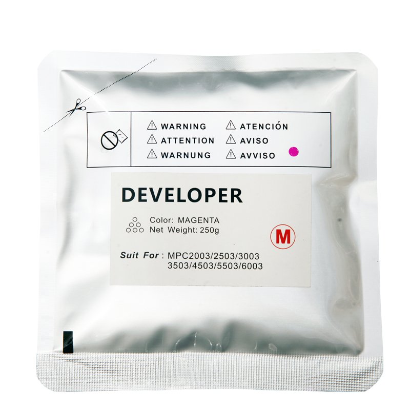 Compatible Mp C3503 Developer For Ricoh 2003.2503.3003.3503.4503.5503.6003.spc830.831 Copier Color Developer 250g