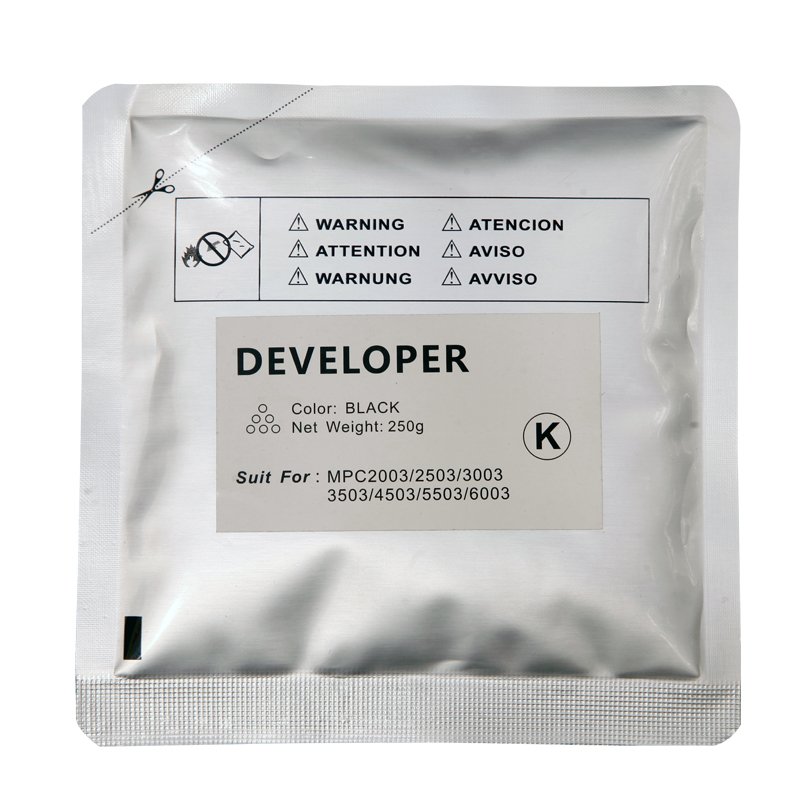 Compatible Mp C3503 Developer For Ricoh 2003.2503.3003.3503.4503.5503.6003.spc830.831 Copier Color Developer 250g