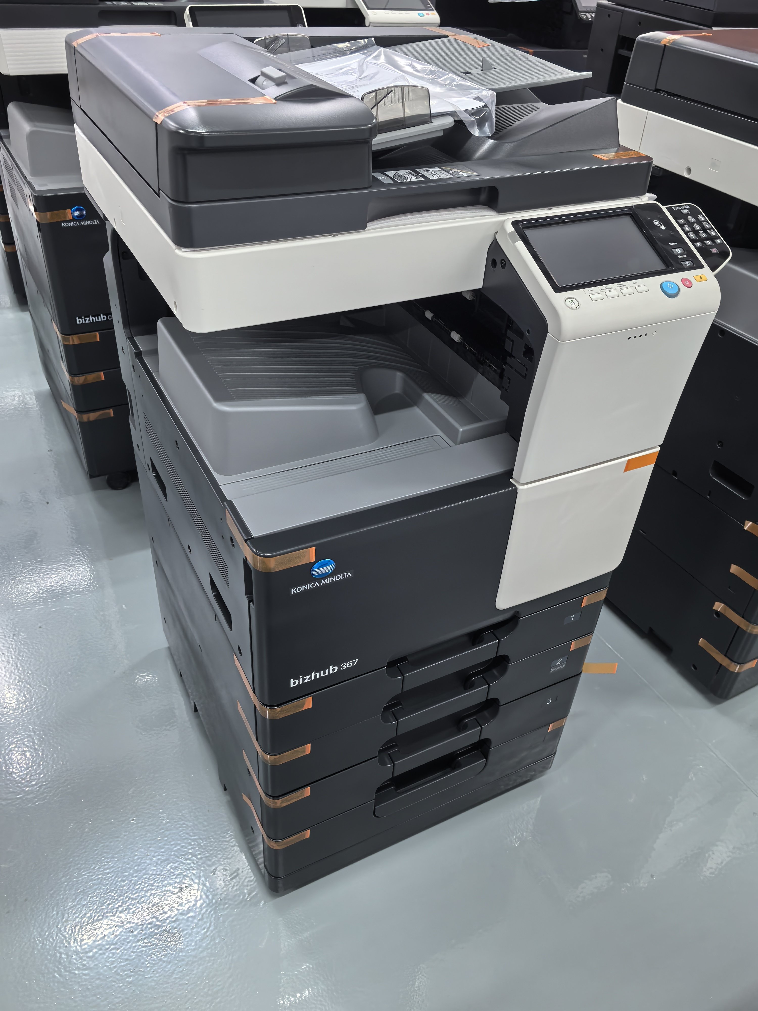 Refurbished Used Bizhub BH367 color copier Photocopy machine konica minolta bizhub prices printer BH367