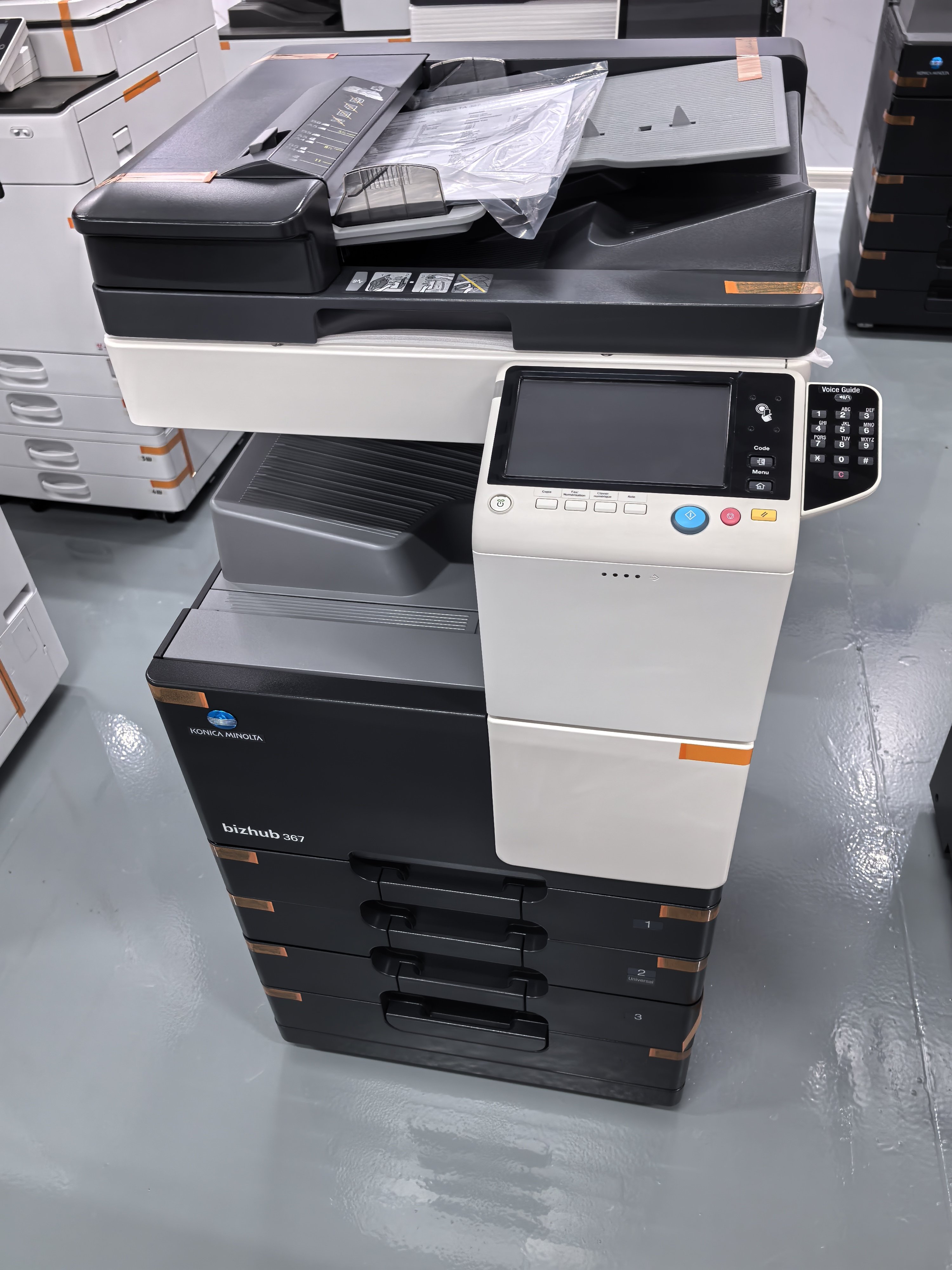 Refurbished Used Bizhub BH367 color copier Photocopy machine konica minolta bizhub prices printer BH367