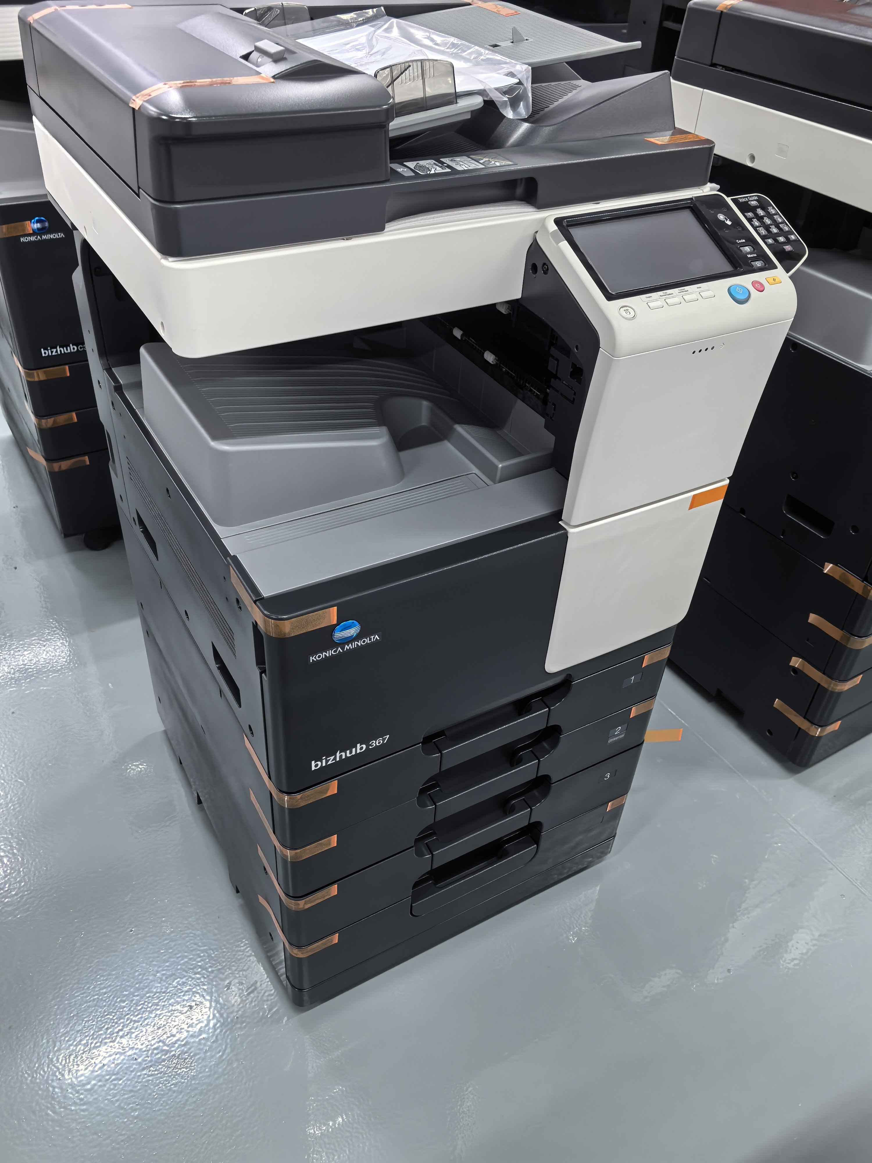 Refurbished Used Bizhub BH367 color copier Photocopy machine konica minolta bizhub prices printer BH367