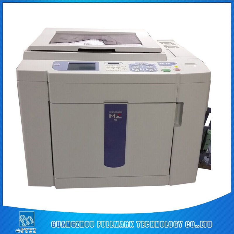 used risos digital duplicator machine two color MZ770 risographs printing copiers