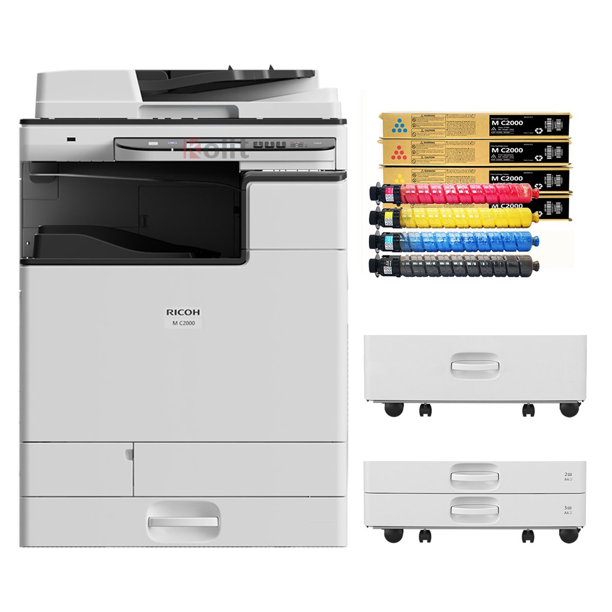 Berserk Factory Direct Sale New Design Commercia Printer High-quality Original Copiadora Mc2000 Color Photocopier For Ricoh