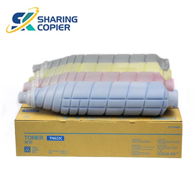 Compatible TN622 TN-622 TN 622 Toner Cartridge For Konica Minolta Bizhub PRESS C1085 6085 6110 C1100 Best Copier Toner