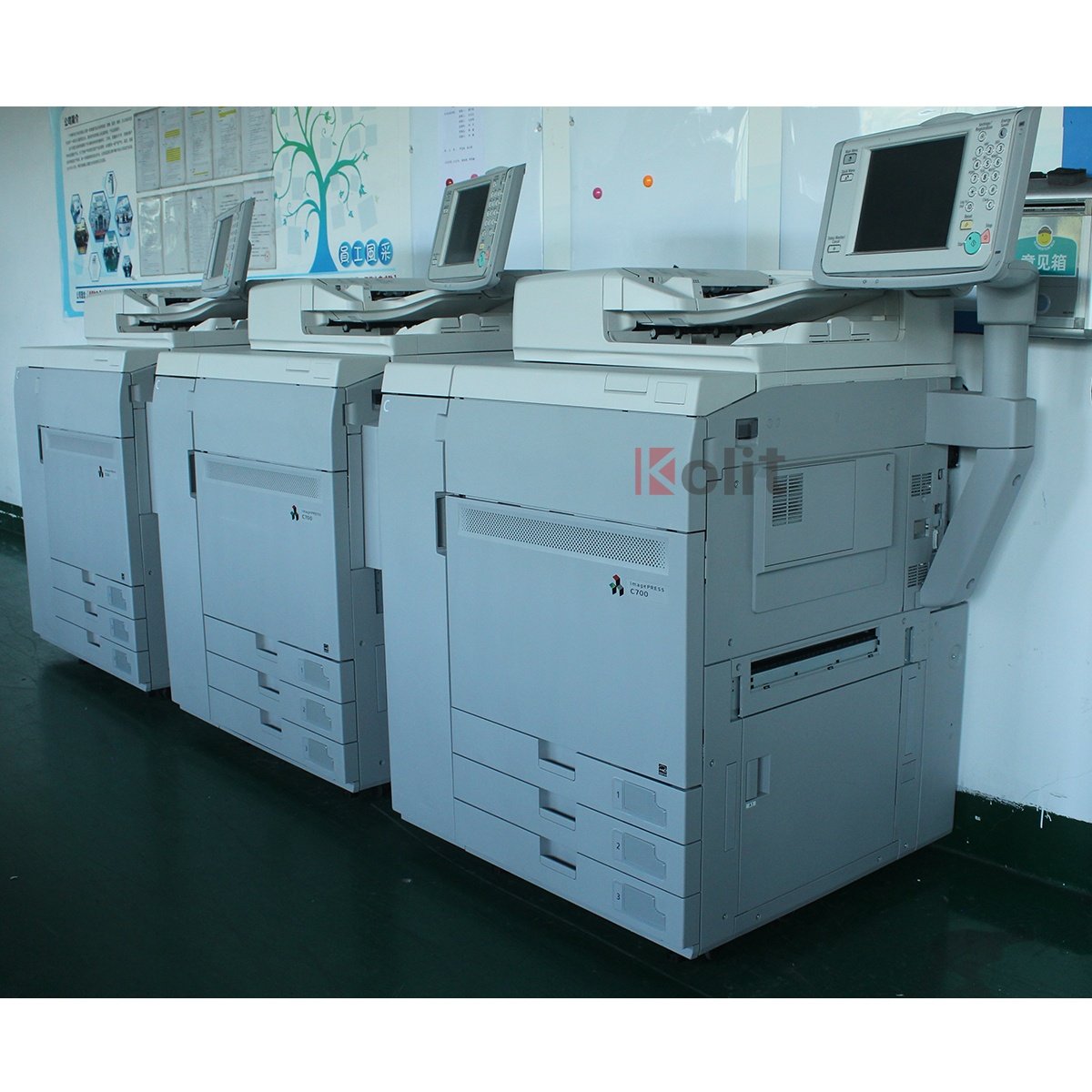 Good Condition Used Refurbished Copier Machine C700 C800 Production Color Digital Photocopier