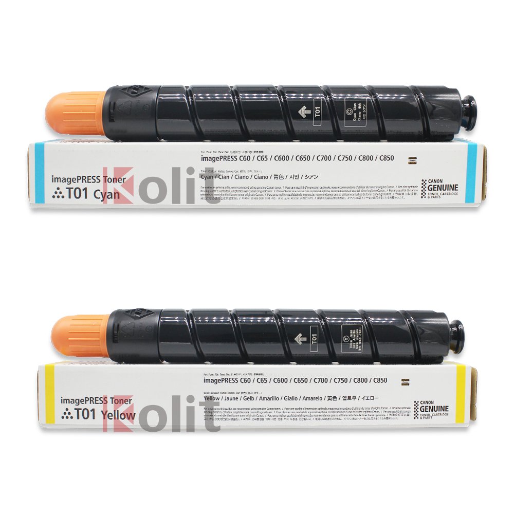 Original T01 Color Tonner Cartridge For Use In Copier machine C650 C750 C700 C800 C850 C710 C810 C910 V700 V800 V900 tonner