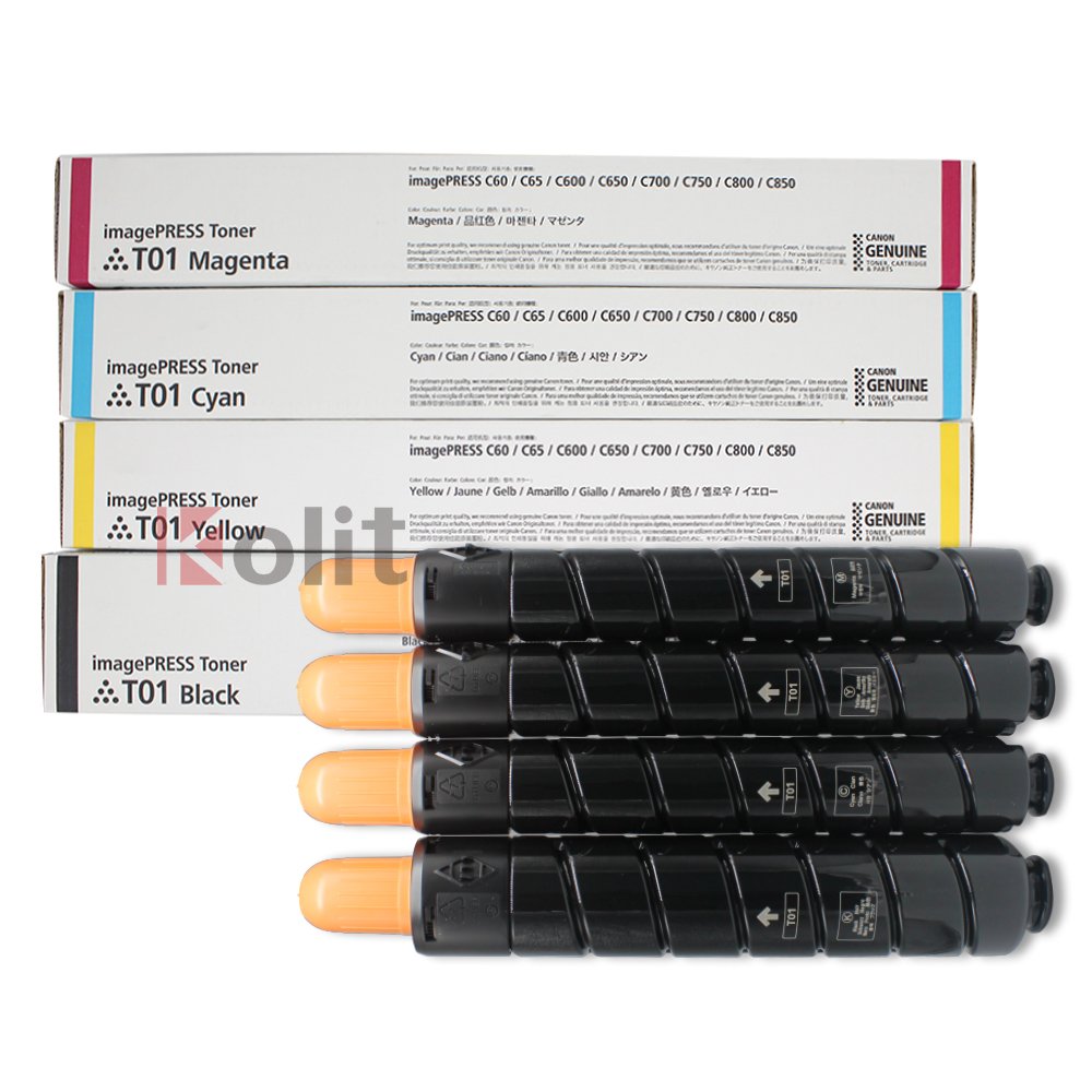 Original T01 Color Tonner Cartridge For Use In Copier machine C650 C750 C700 C800 C850 C710 C810 C910 V700 V800 V900 tonner