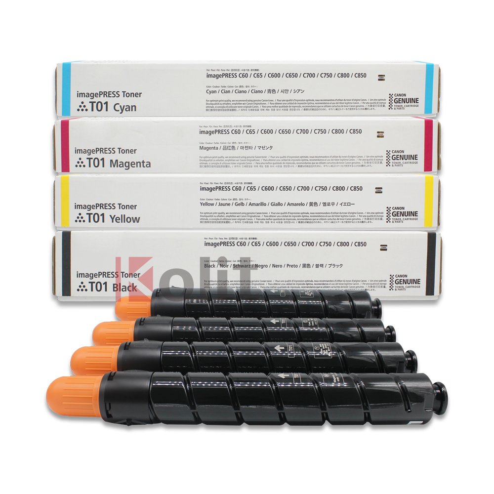 Original T01 Color Tonner Cartridge For Use In Copier machine C650 C750 C700 C800 C850 C710 C810 C910 V700 V800 V900 tonner