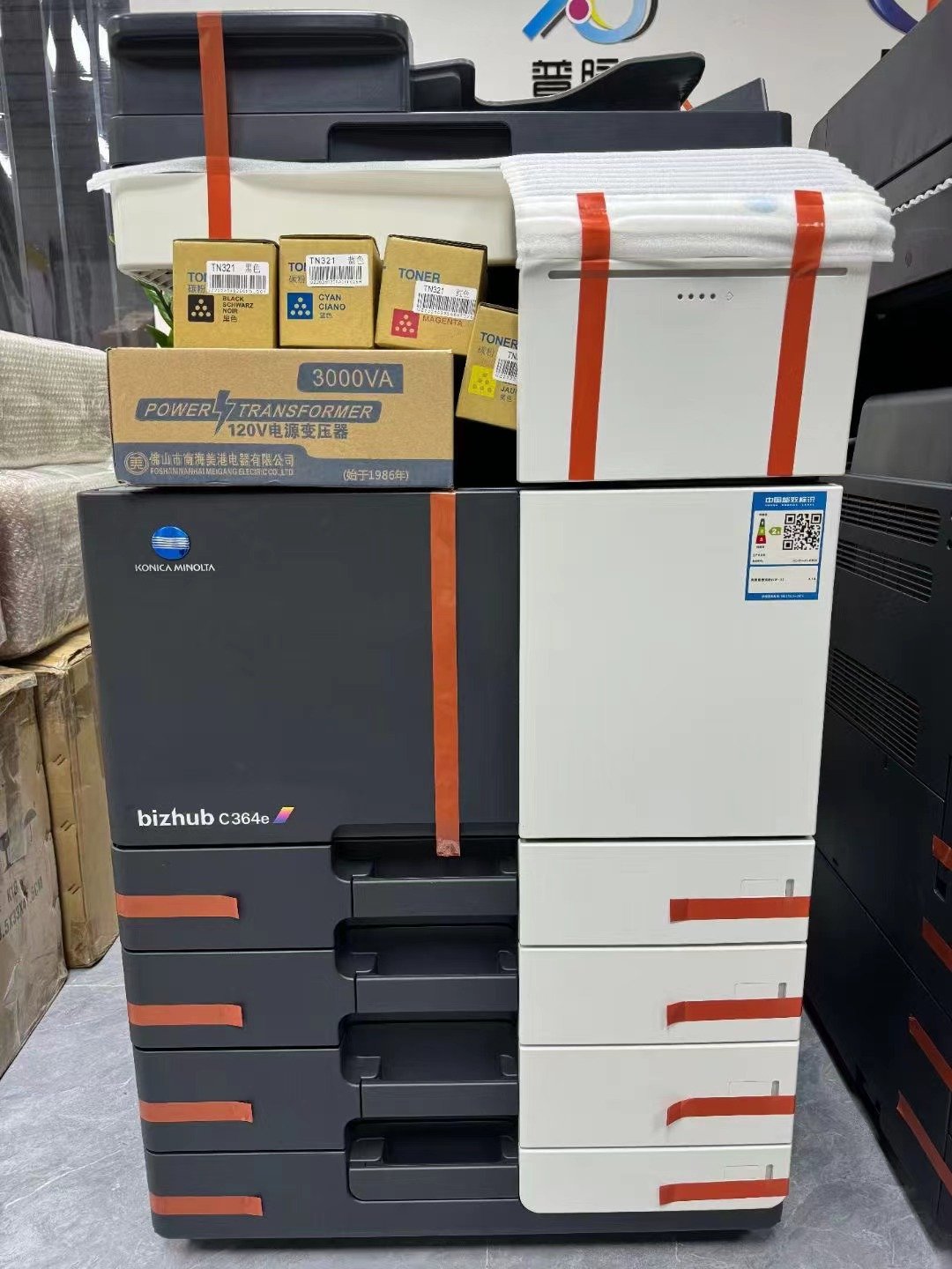 Color Laser Printer A3 Konica Minolta Bizhub C364 C454 C454e C554 C554e Used Photocopy Machine Used Copiers For Sale