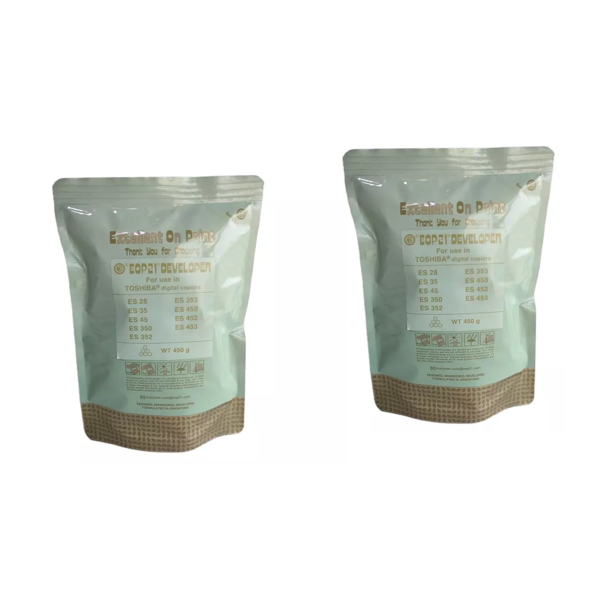 Cheap Price High Quality Black Color Toner Compatible Developer Powder Refill For E Studio 350/450 EOP21 Bag 450G Digital Copier