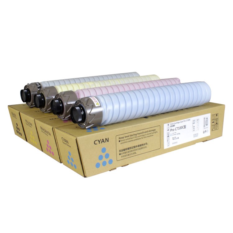 High Premium Pro C7100 Toner Cartridge For Ricoh Pro C7100 C7110 Copier Ricoh Toner with Japan Toner Powder