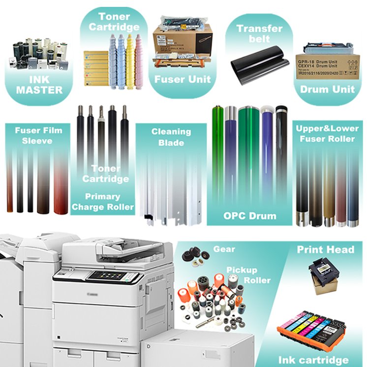 Good Used Photocopy Copier Printer imprimante Machine Versant 80 180 280 C60 C70 C75 7855 8155 Spare Parts Press Toner X-eroxs