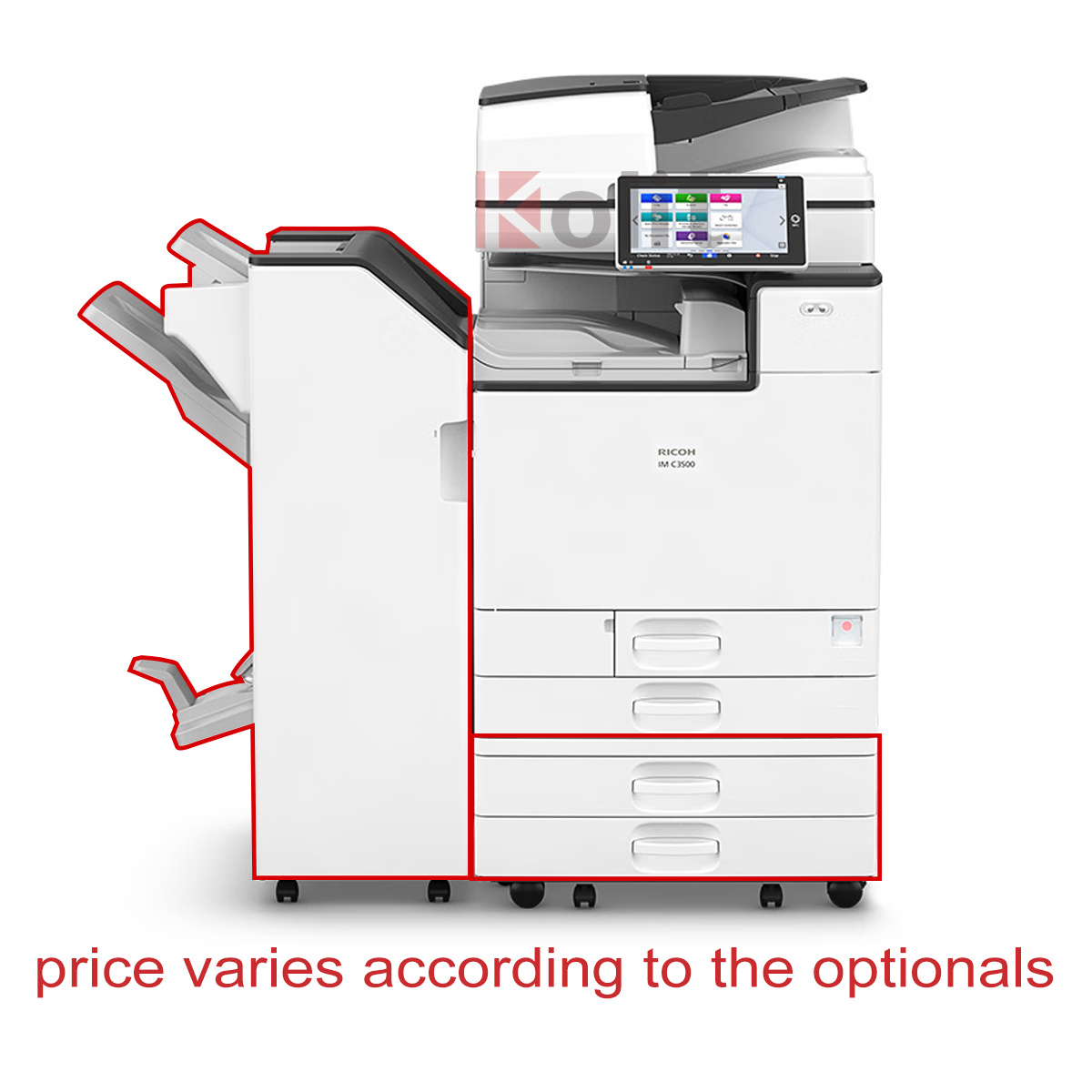 Top Fashion Multifunction copier Ricoh IMC 3500 A3 A4 Copier Photocopying Machines For office use