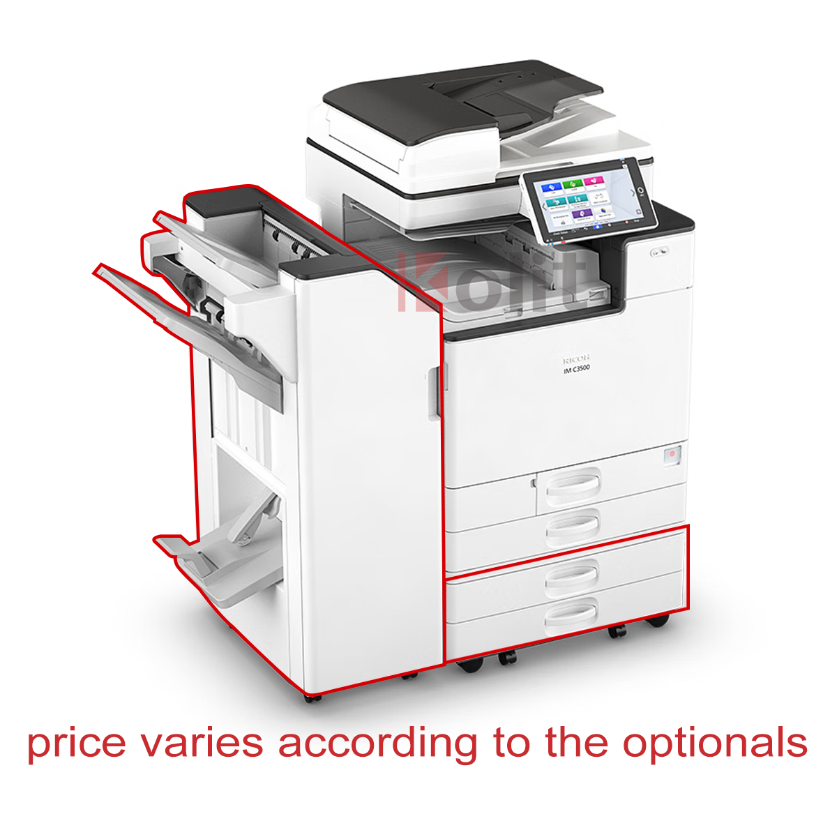 Top Fashion Multifunction copier Ricoh IMC 3500 A3 A4 Copier Photocopying Machines For office use