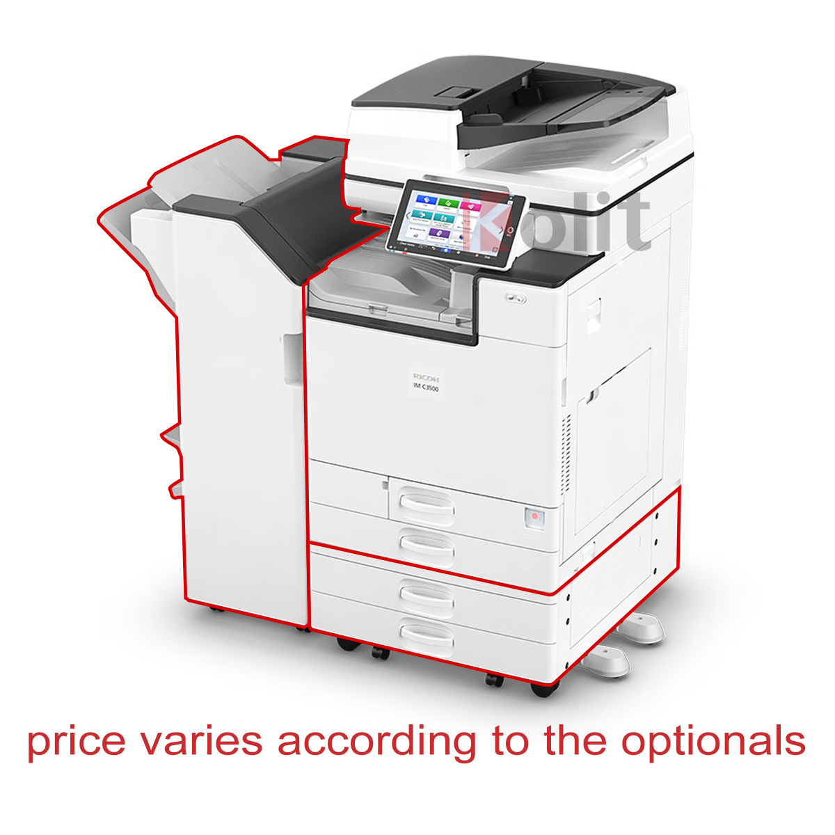 Top Fashion Multifunction copier Ricoh IMC 3500 A3 A4 Copier Photocopying Machines For office use