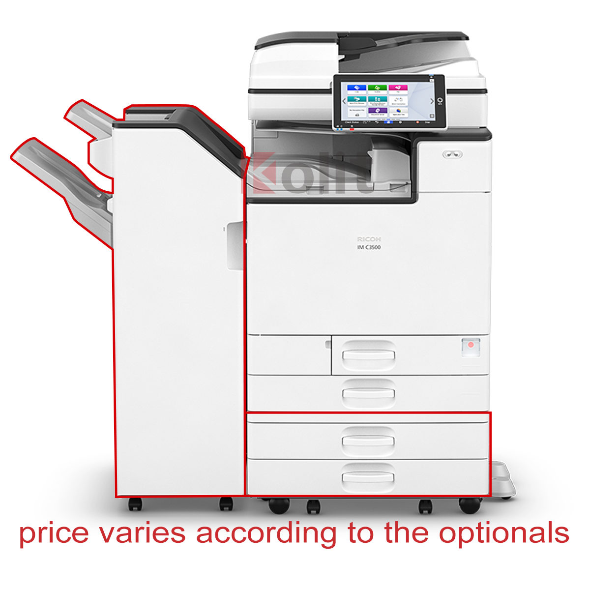 Top Fashion Multifunction copier Ricoh IMC 3500 A3 A4 Copier Photocopying Machines For office use