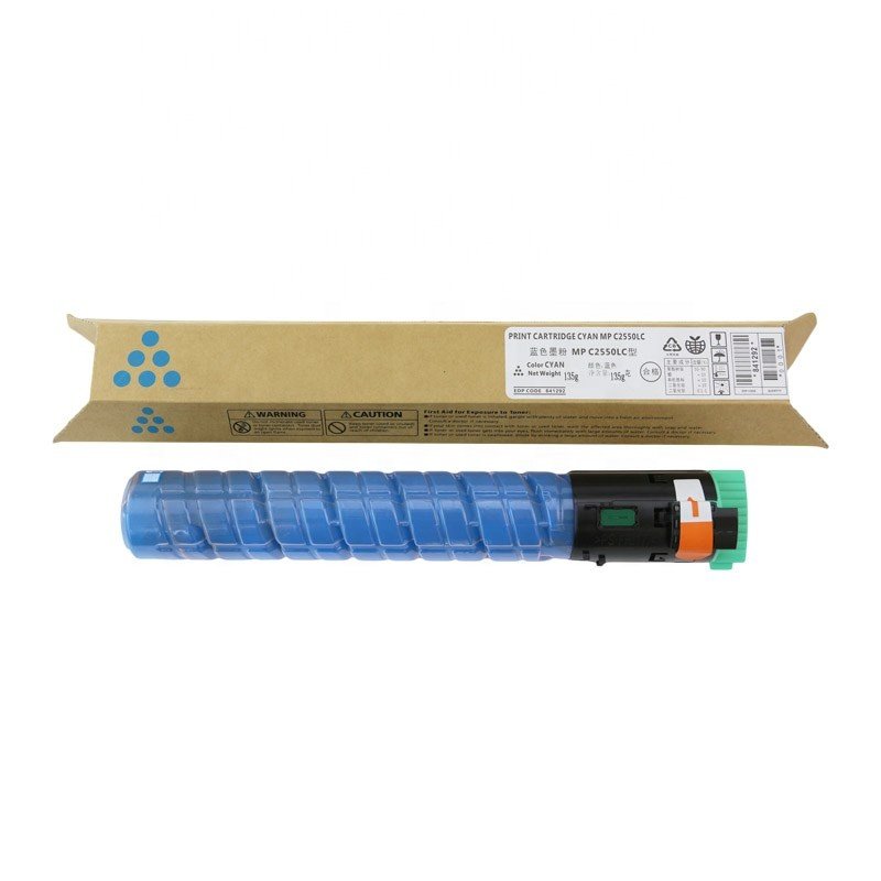 Full Of MPC2550 MPC2551 CMYK Compatible Color Toner Cartridge For Ricoh MPC2010 MPC2030 MPC2050 MPC2051 MPC2530 Copier Spare