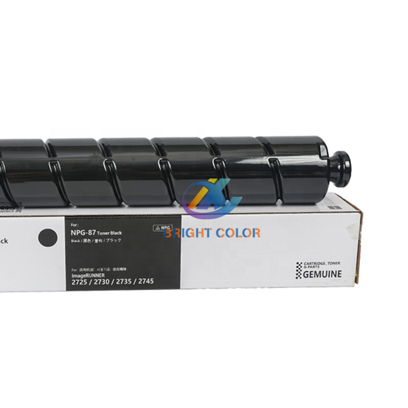NPG87 China Supplier Copier Spare Parts Factory Direct For Canon IR2725 2730 2735 2745 Black Toner Cartridge High-grade Fashion