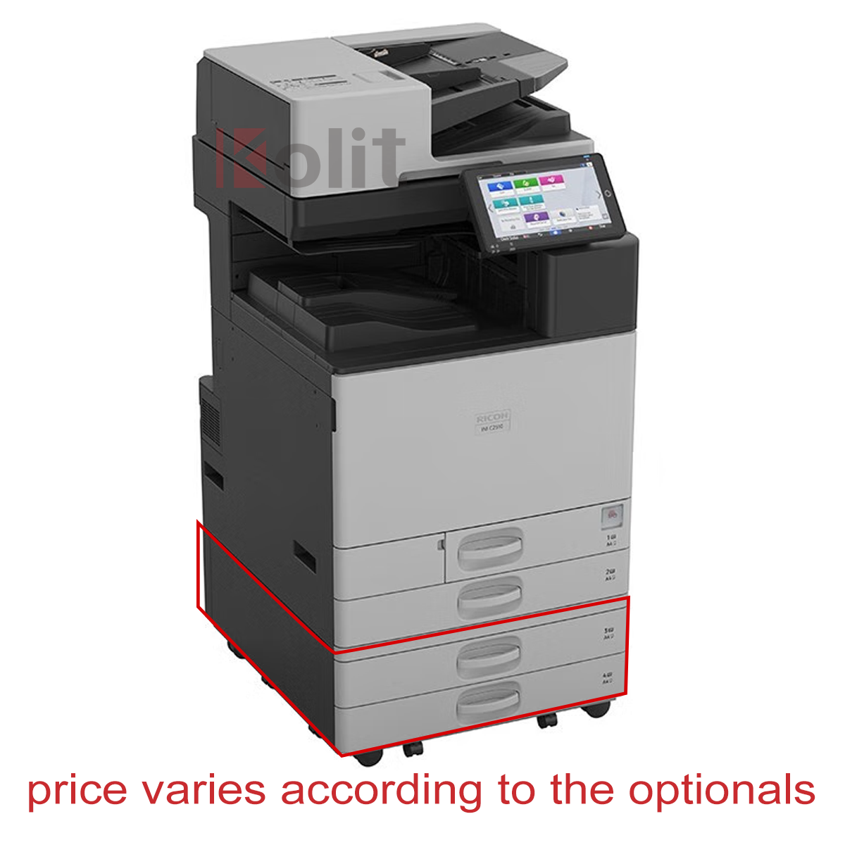 Made in Japan on sale brand new IMC2510 printer scanner copier machine for Ricoh Colorful digital copier machine