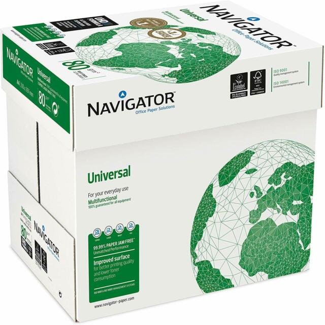 Navigator A4 Copy Paper 80gsm Papel A4 Size Copier Paper Papier A4 Copy Paper 80 GSM 500 Sheets