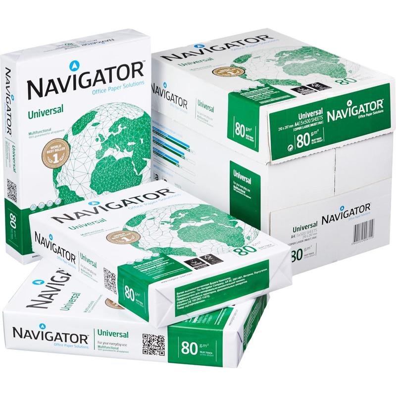 Navigator A4 Copy Paper 80gsm Papel A4 Size Copier Paper Papier A4 Copy Paper 80 GSM 500 Sheets