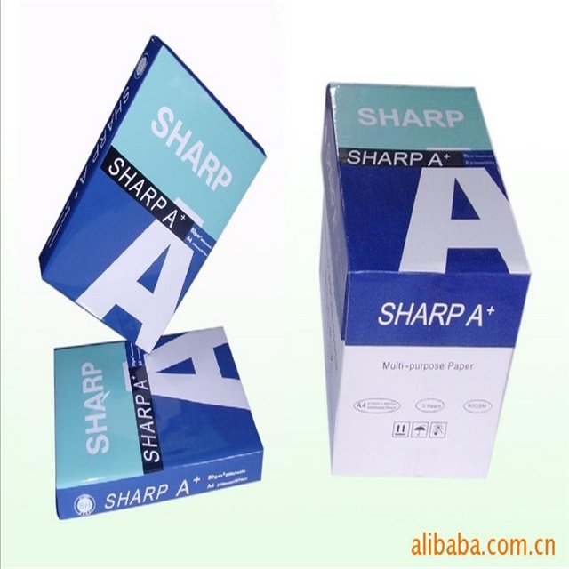 100% Wood Pulp 80 Gsm A4 White Office Copier Paper