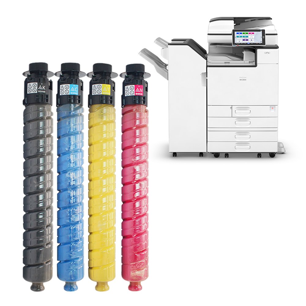 High quality Japan original factory refilled cartridges toner ricoh for ricoh remaufactured copier IM C3000 C3500