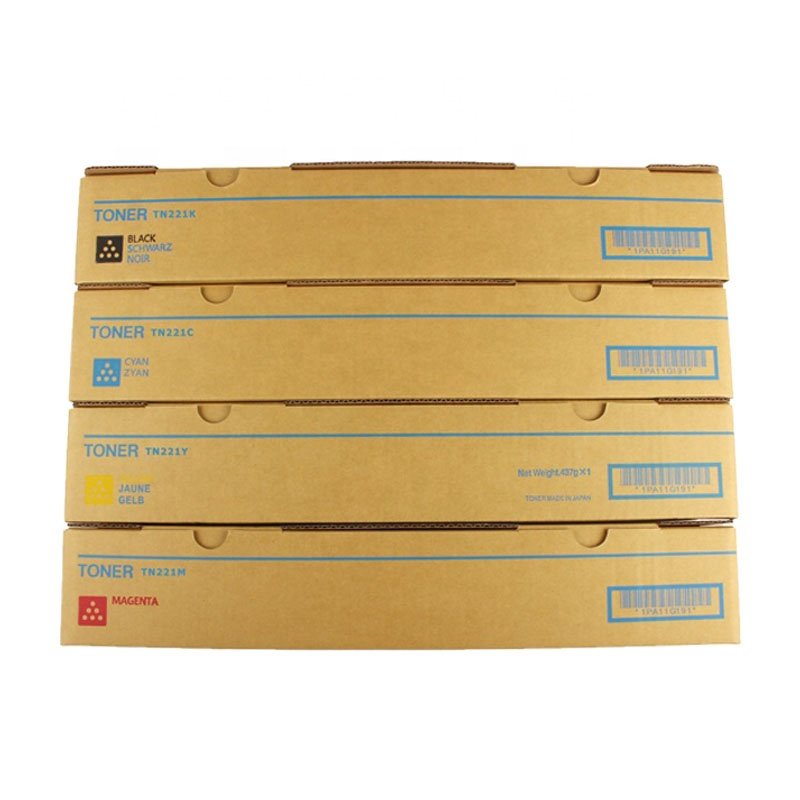 FULUXIANG Compatible TN221 TN-221 TN227 TN228 Copier Toner Cartridge For Konica Minolta Bizhub C227/C287/C7528