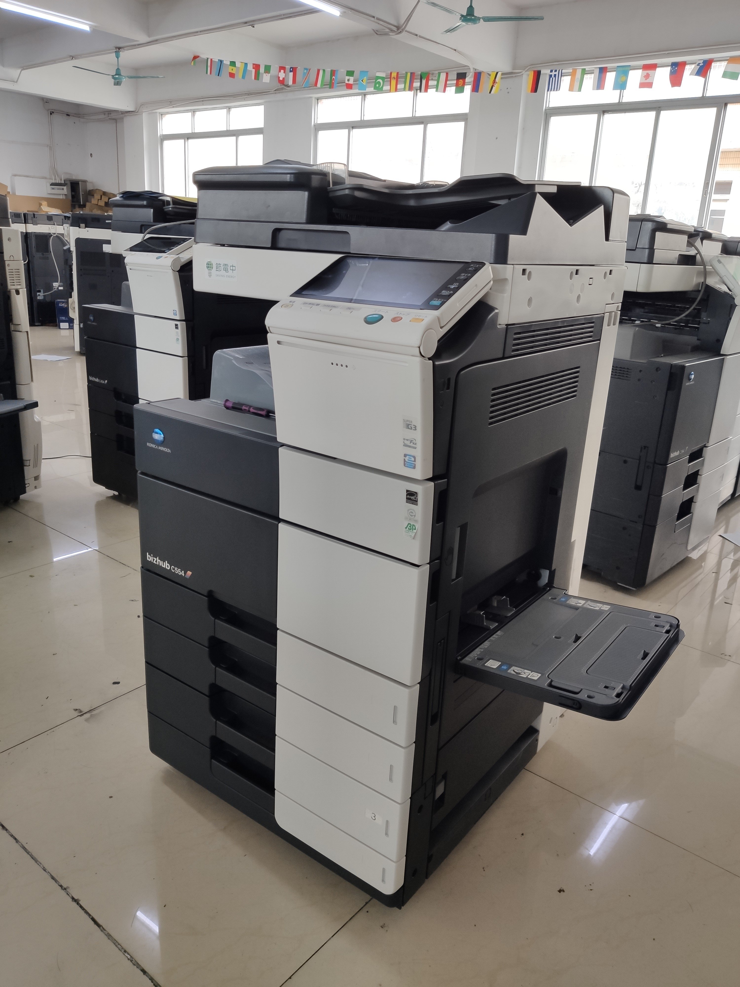 High Quality MFP Laser Digital Copier Machine Photocopieurs Doccasion For Konica Minolta Bizhub C554 C454 C454e C554e