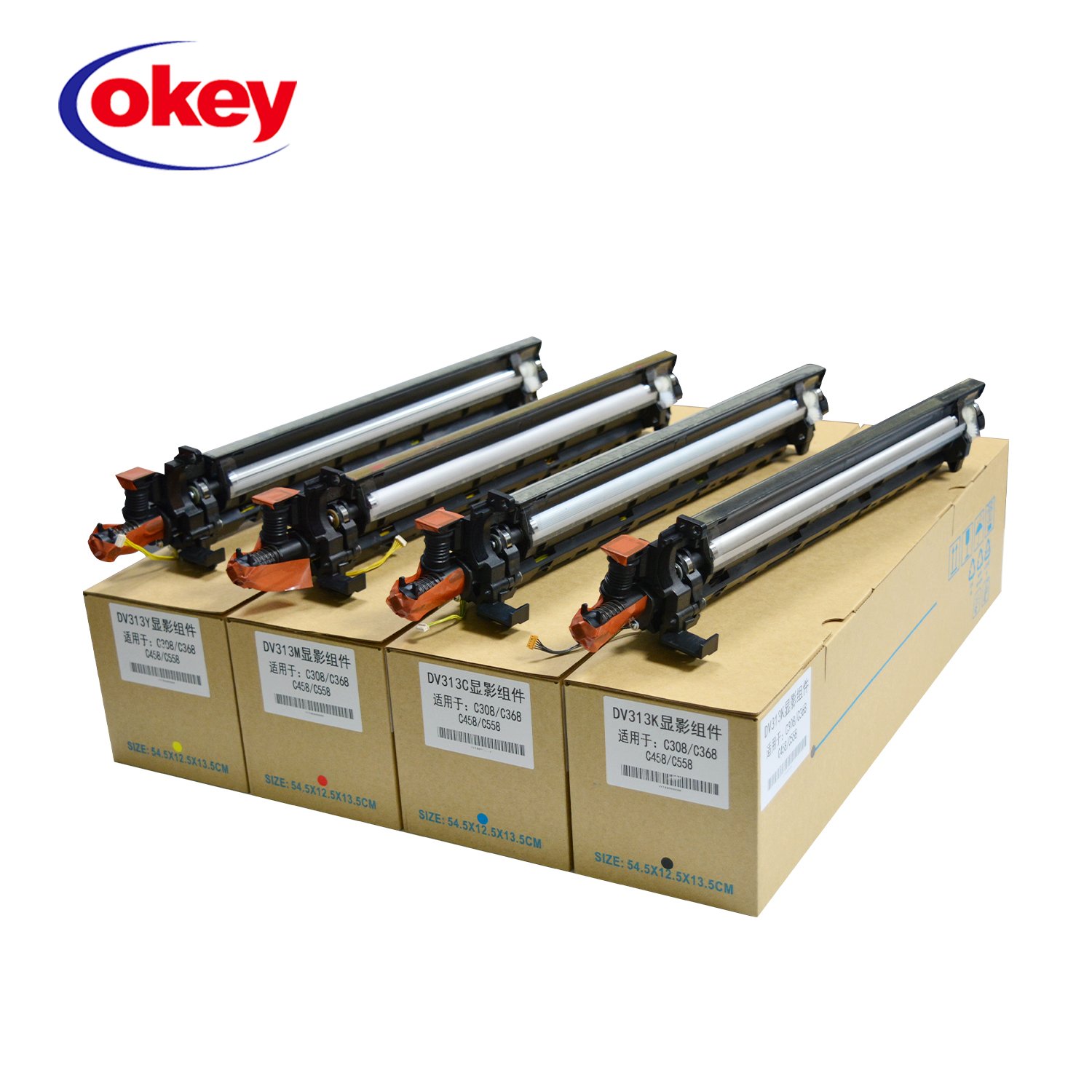 DV313 DR313K DR313CMY Developer Unit DV-313 for Konica Minolta Bizhub C308 C258 C368 C458 C558 C658 Copiers Developer Assembly