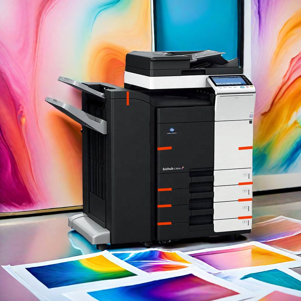 Konica Minolta C364C284C454C554 A3 Color Laser Copier Printer Scanner All-in-One Used Remanufactured Copier 90% New